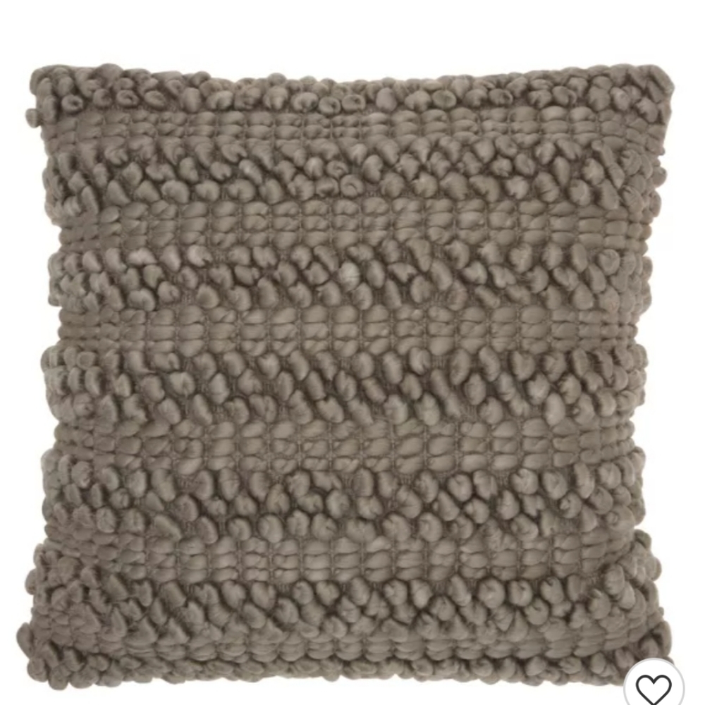 20"x20" Oversize Woven Striped Life Styles Square